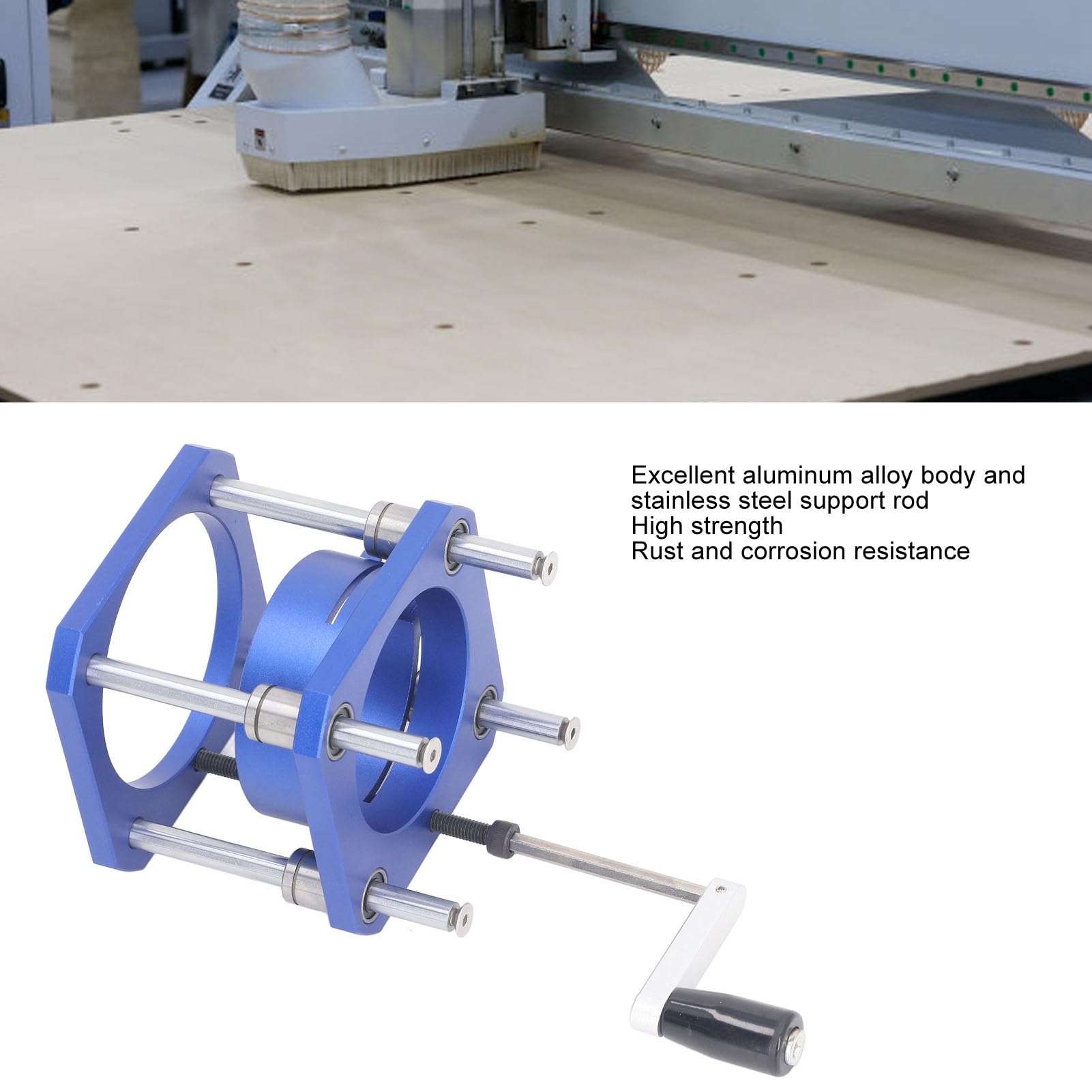 Router Base Adjustable Clamping Router Table Lifting System Base Woodworking Engraving DIY Tools 3