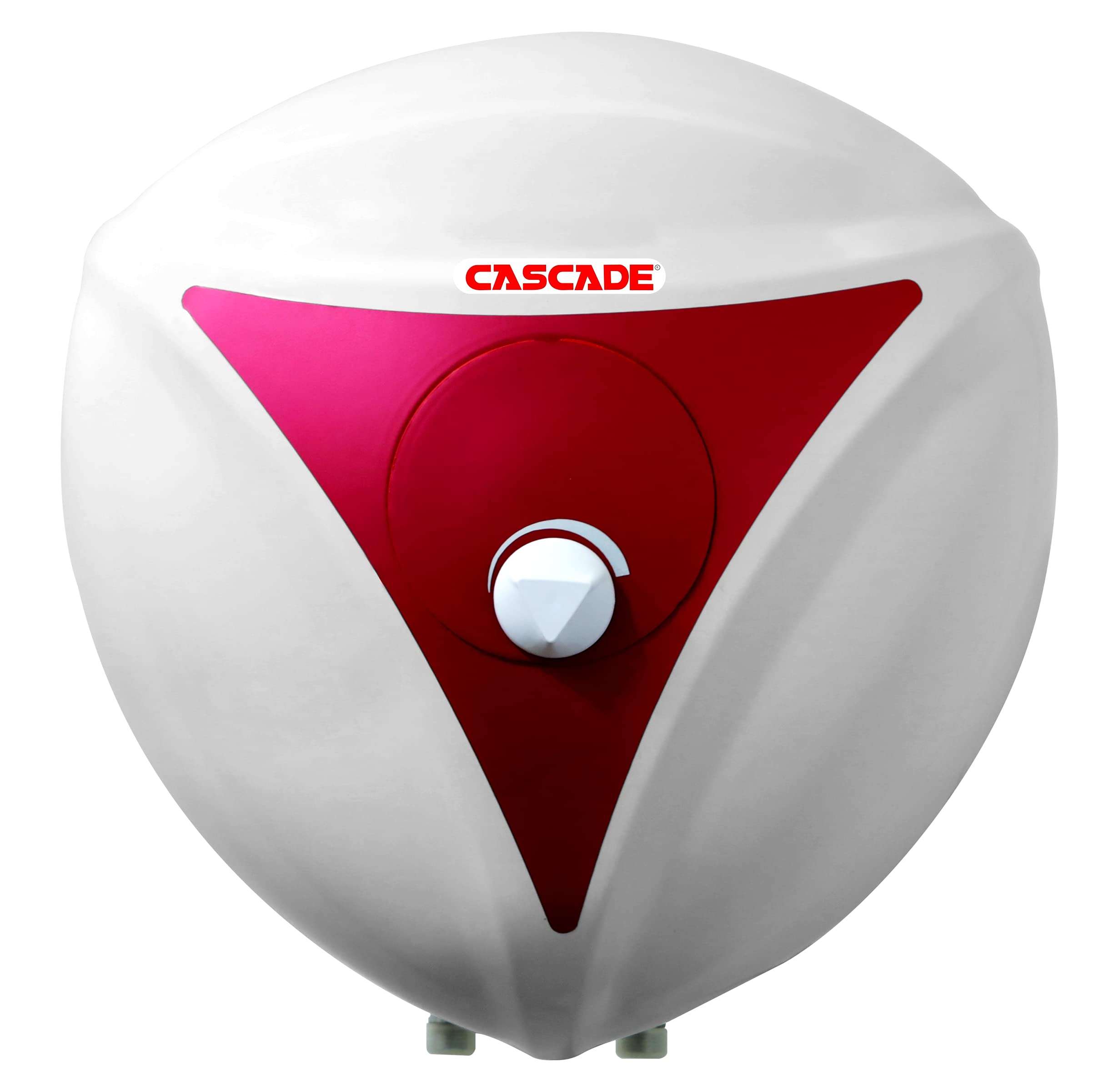 Cascade Fantaxy Storage Water Heater Geyser | White and Pink | Free Installation | Vertical Mounting | Flat on Wall Design | 7 Minute Heating | Advanced Safety Features (white, 10 Litre) 1