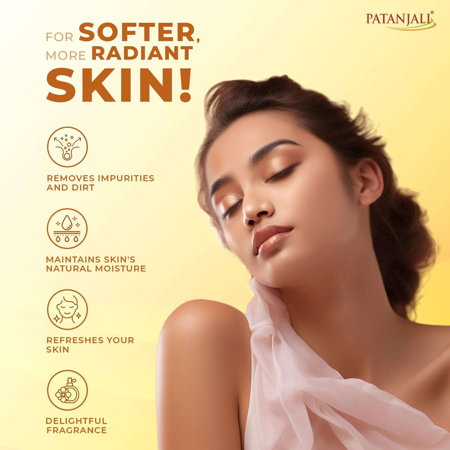 Patanjali Shower Gel 250ml (Pack of 2), for Refreshing and Cleansing the Skin with Natural Ingredients for Daily Use 3