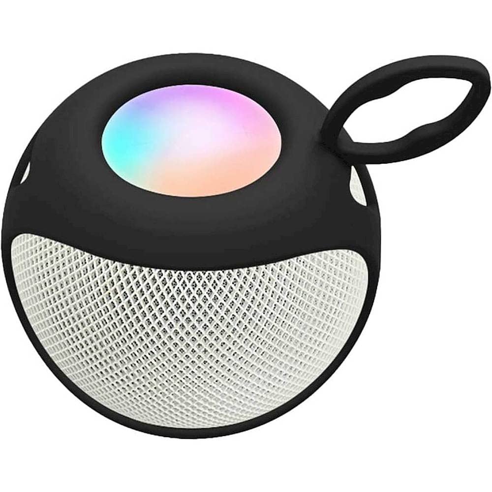 SaharaCase Silicone Sleeve Case for Apple HomePod Portable Bluetooth Speaker [Shockproof Bumper] Rugged Protection Anti-Slip Grip (Black) 1