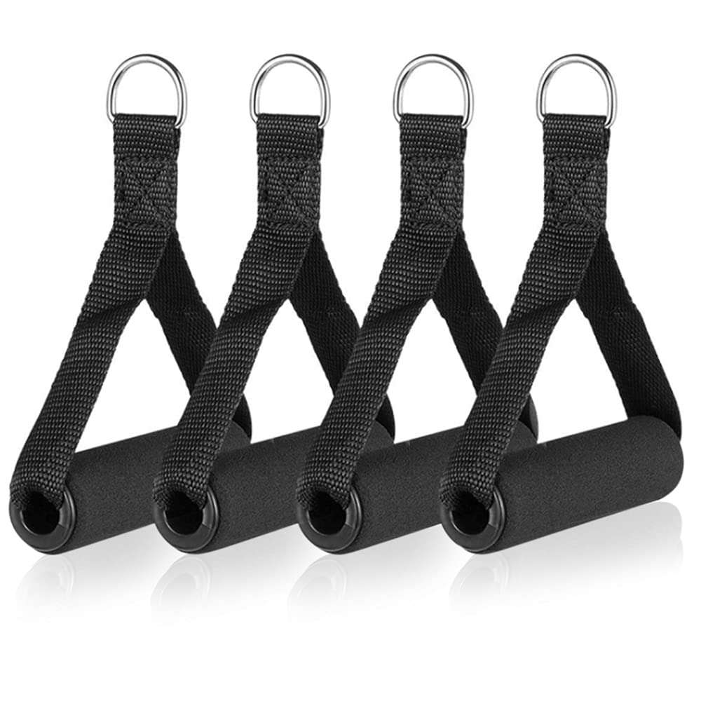 4PCS/1set Exercise Resistance Bands Handle Set, Workout Bands with Handles, Home Workouts Resistance Bands Handle Set for Men, Women, Indoor, Outdoor 1