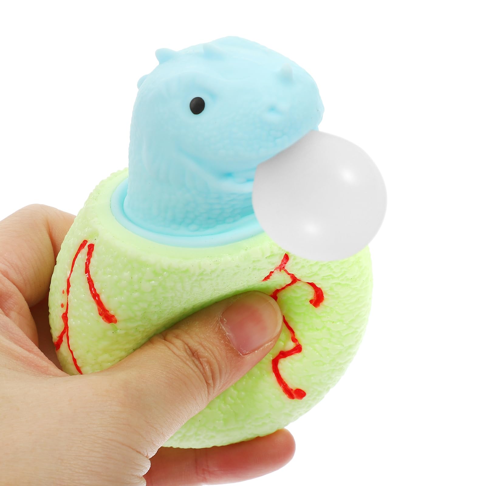 UPKOCH 5PCS Press Bubble Insert for DIY Doll Making, Squeeze Stress Relieving Toys Sensory Play Accessories, Replacement Bubbles for Crochet Amigurumi (White) 6