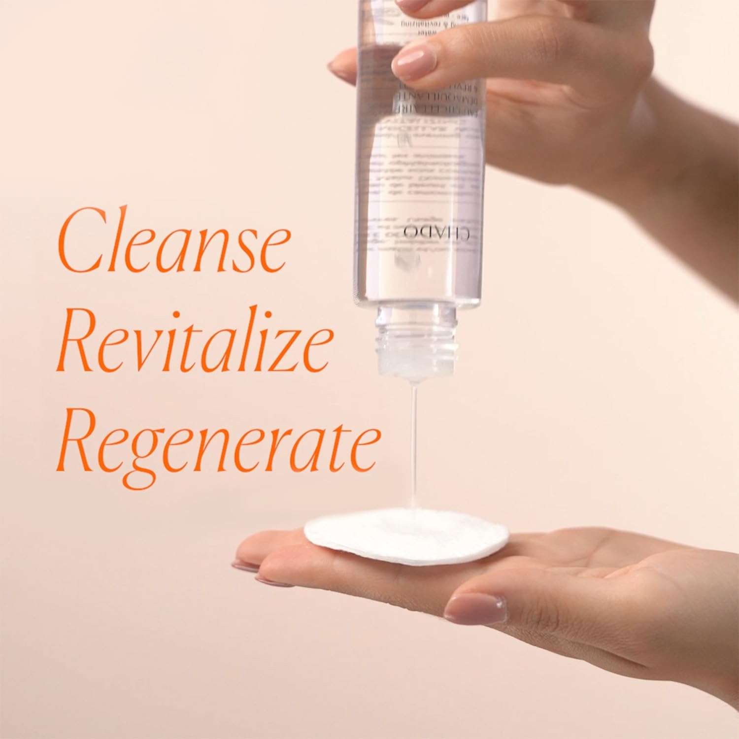 CHADO Cleansing and Revitalizing Micellar Water | Facial Cleanser and Makeup Remover for Sensitive Skin | Alcohol Free | Cruelty Free | Gentle and Revitalizing for All Skin Types – 100 ml. 5