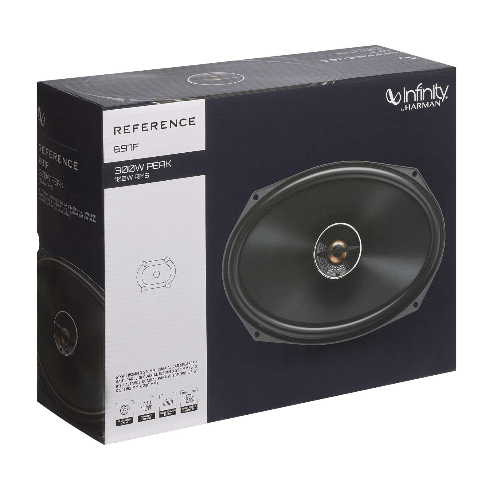 Infinity REF697F 6x9 Extreme-Performance Automotive Coaxial Speakers 5
