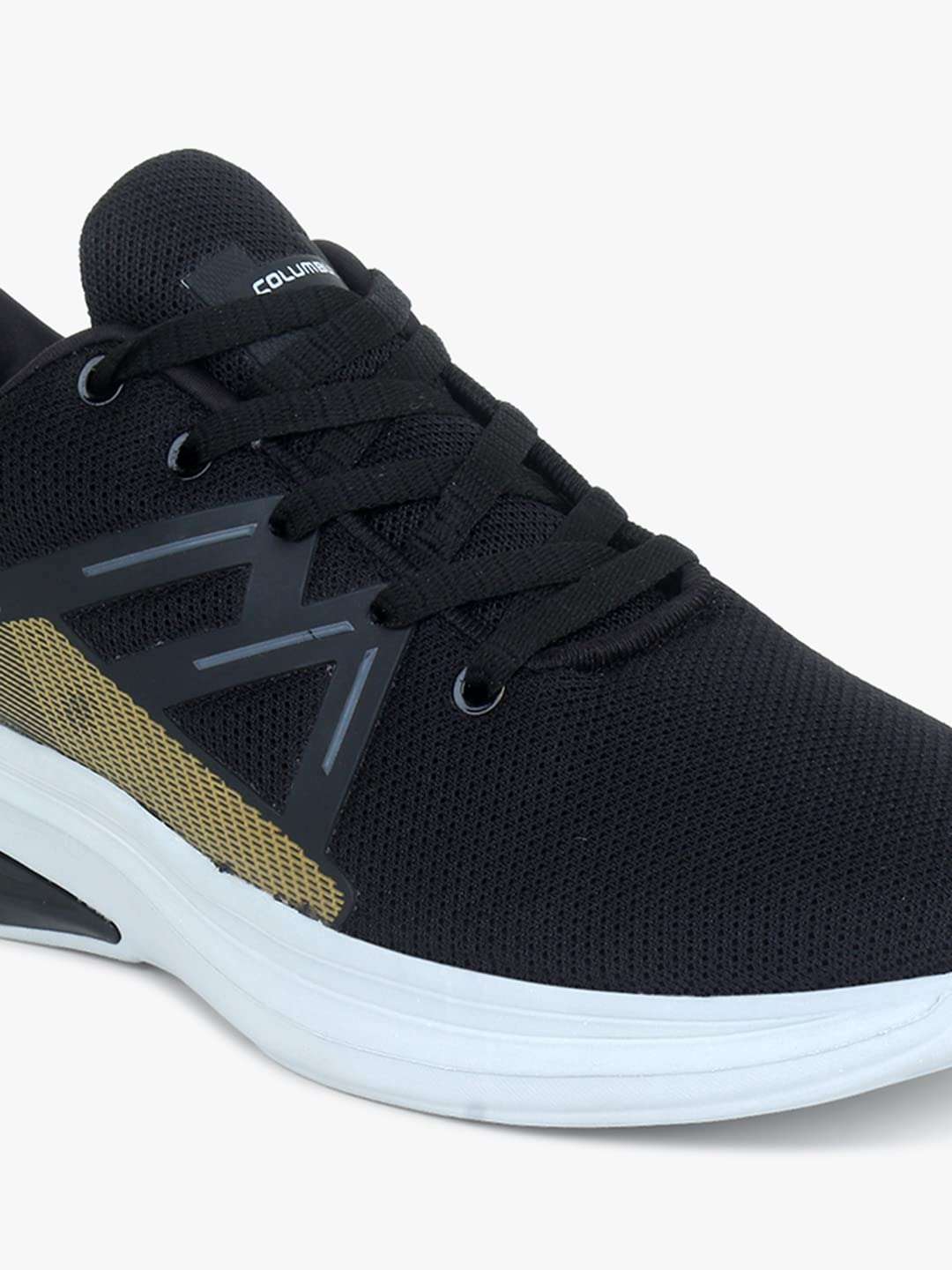 Columbus/Solar_Black/Gold/Men Sports Shoes (Black/Gold, Numeric_8) 6