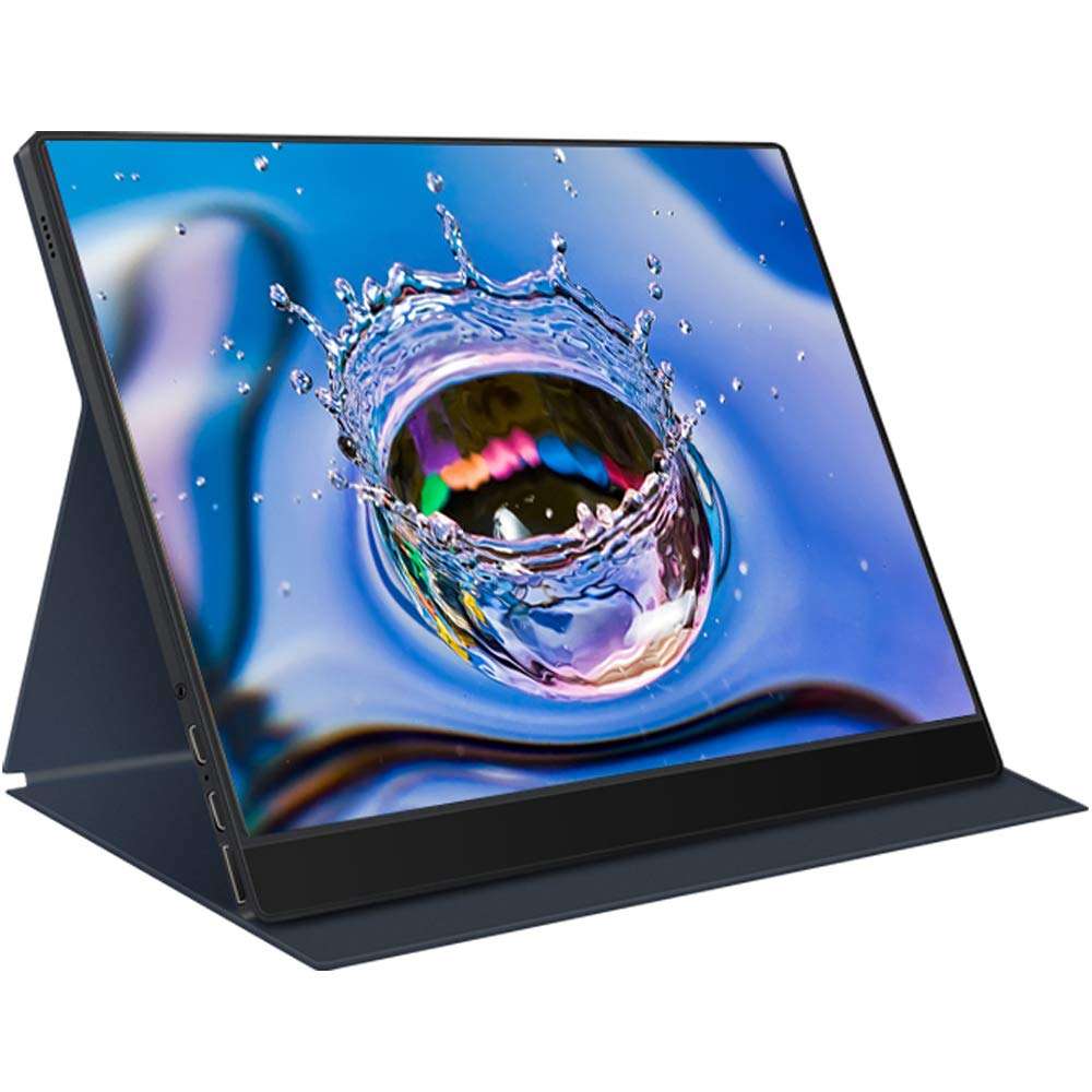 NewDream8 15.6 Inch Portable Monitor,Touch Screen,Built-in Battery,3840x2160p 4K UHD IPS,HDR Ultra-Thin Gaming Office Expand Dual Monitor with Type-C USB HDMI for Mobile Laptop Xbox PS4 PC Phone 1