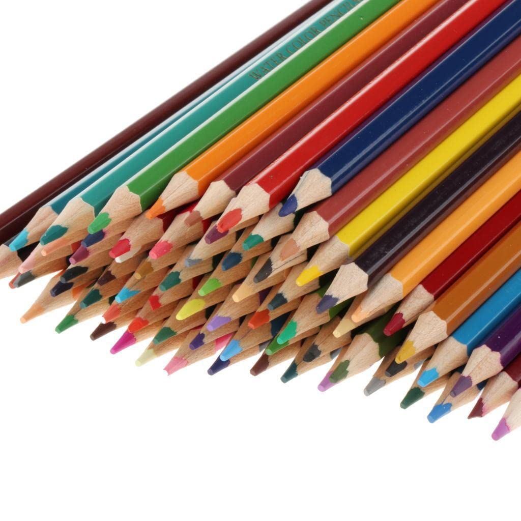 myaddiction Artist Pro Watercolor Pencils Set Full Kit Wet Water Color Pencils Set 72pcs 1
