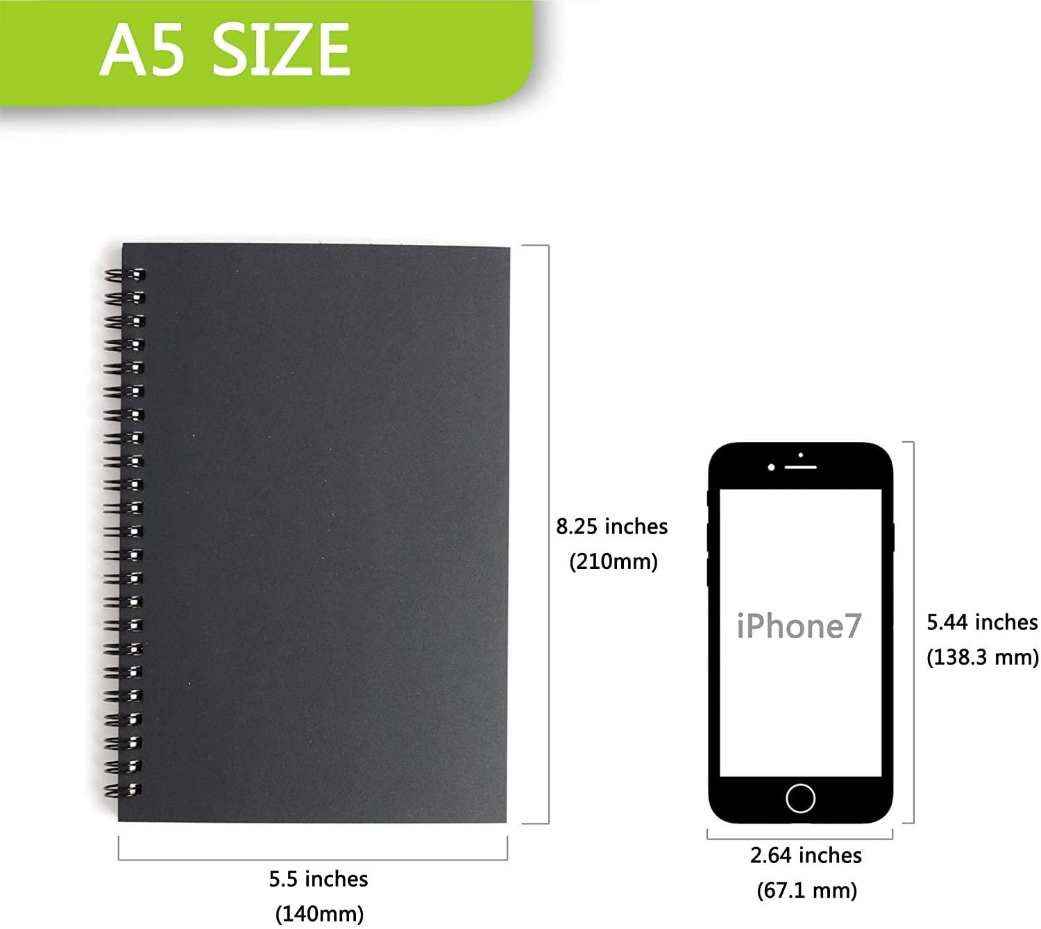 CRAFT MANIACS JUJUTSU KAISEN WHITE BLOCK ART PRINTED A5 160 RULED PAGES NOTEBOOK | BEST GIFT FOR ANIME LOVERS 3