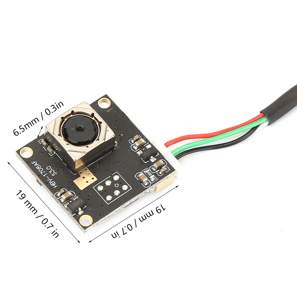 ANKROYU HBV-1708AF Camera Module, Wide Angle Lens USB Camera Module with OV5640 Chip, 5 Million Pixels 60° Imaging Module for Computer 3