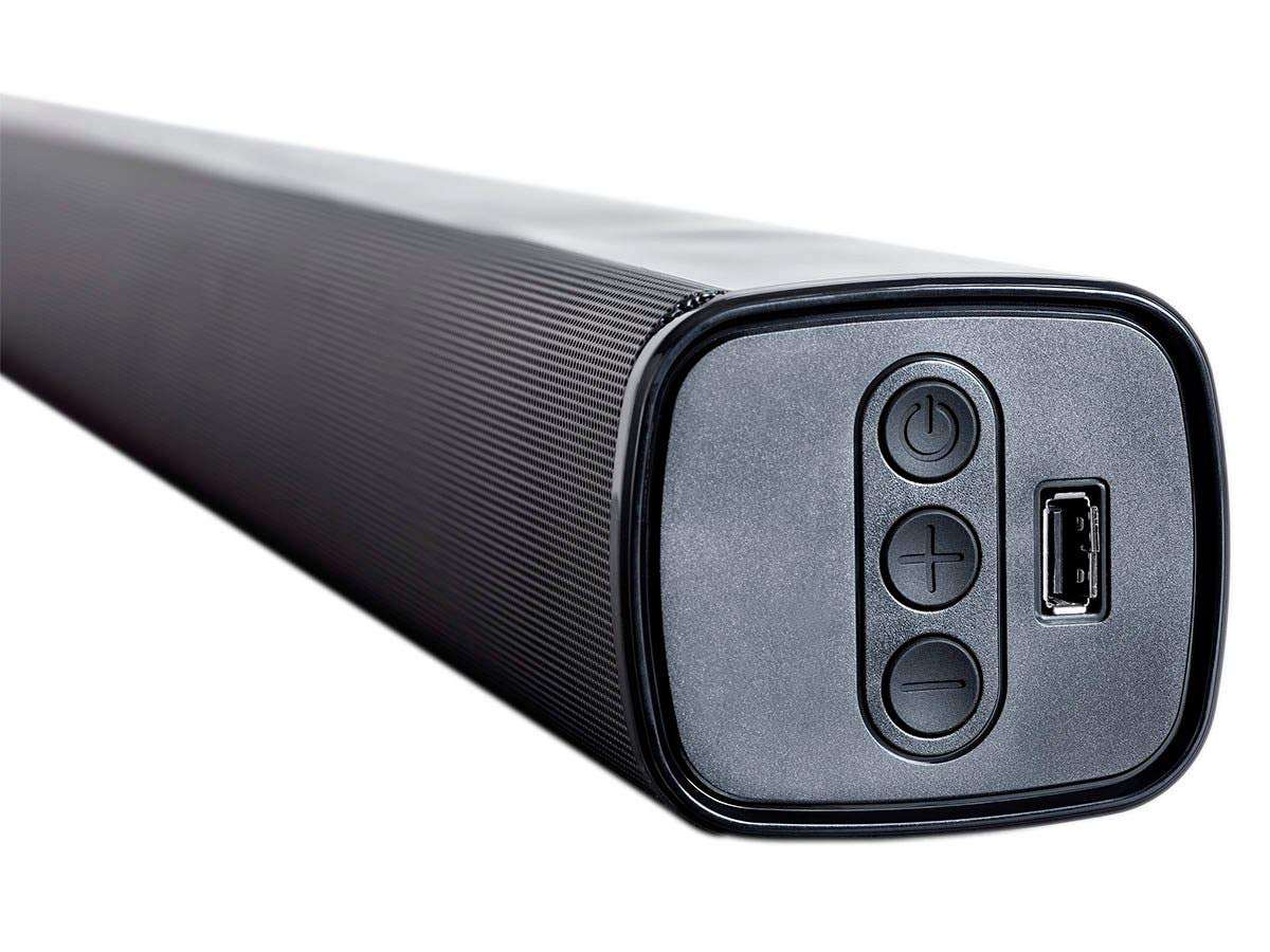 Monoprice SB-100 2.1-ch Soundbar - Black - 36 Inches with Built in Subwoofer, Bluetooth, Optical Input, and Remote Control 3