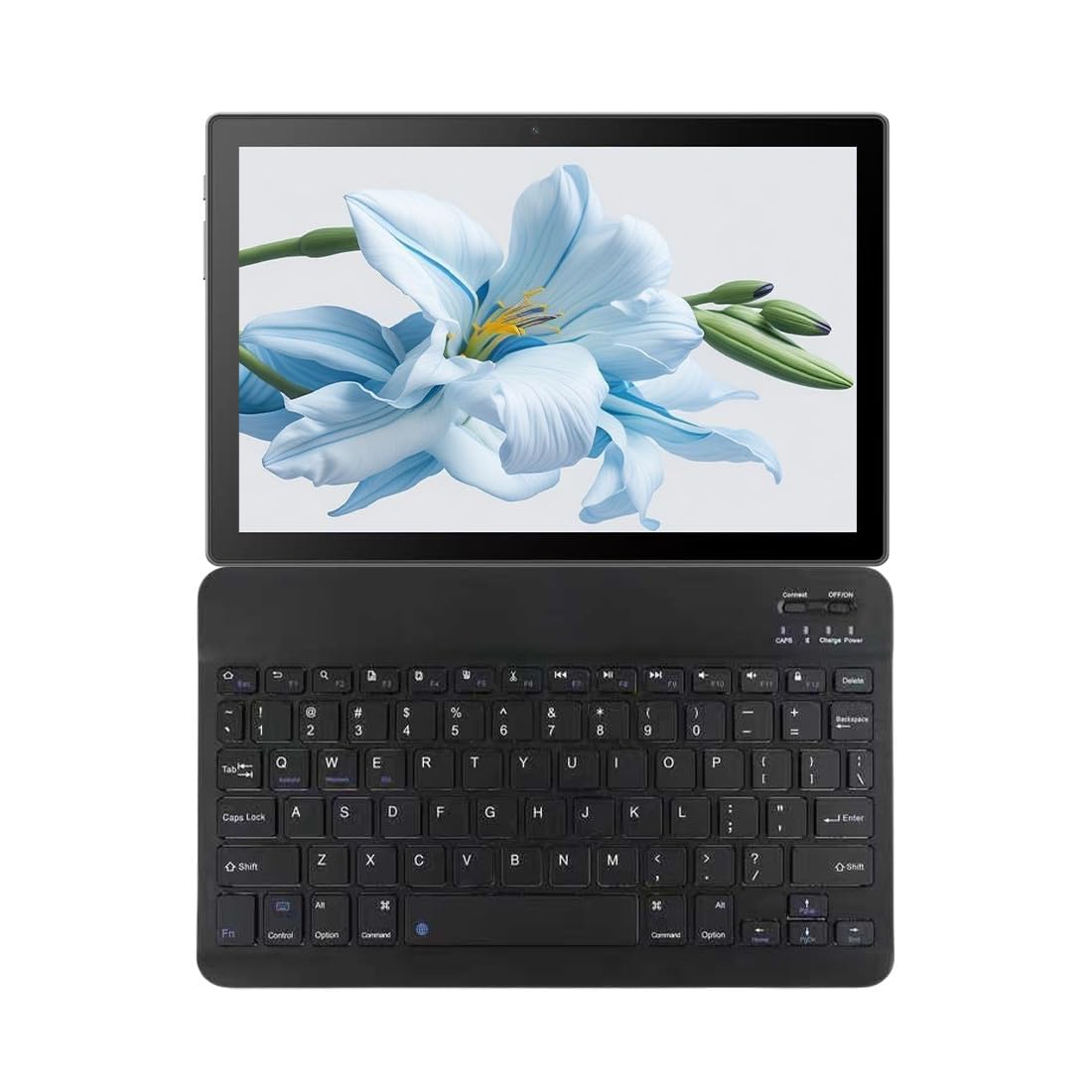 IKALL N18 Plus 10-Inch 4G Android Tablet with Octa-Core Processor, 4GB RAM, 64GB Storage, 6000mAh Battery, Wi-Fi + Calling – with Bluetooth Keyboard & Foldable Back Cover (Black) 3