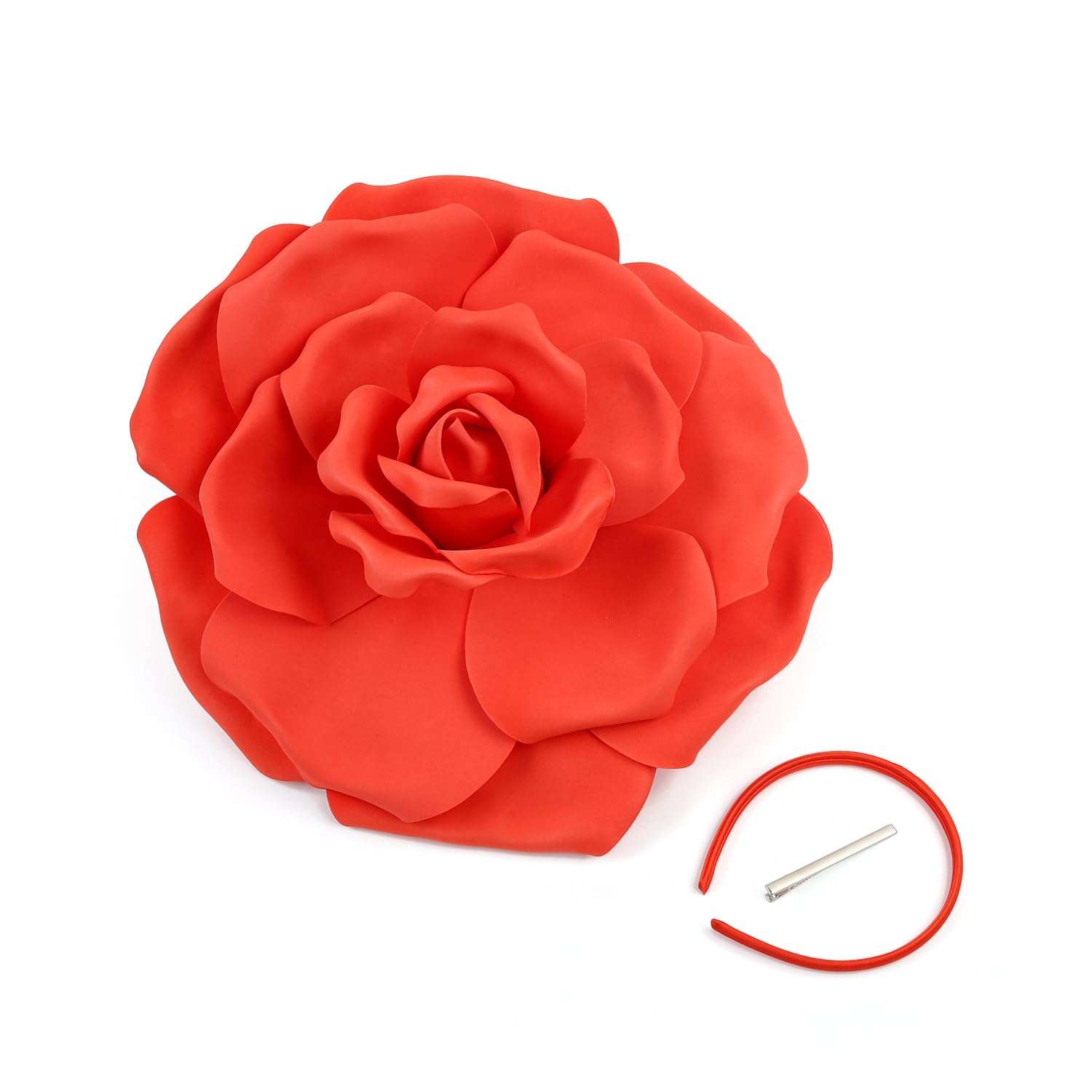 11 Pcs Tea Party Accessory Bride Fascinators Hat for Wedding Women Lace Glove Necklace Bracelet Earrings Lace Folding Fan 5