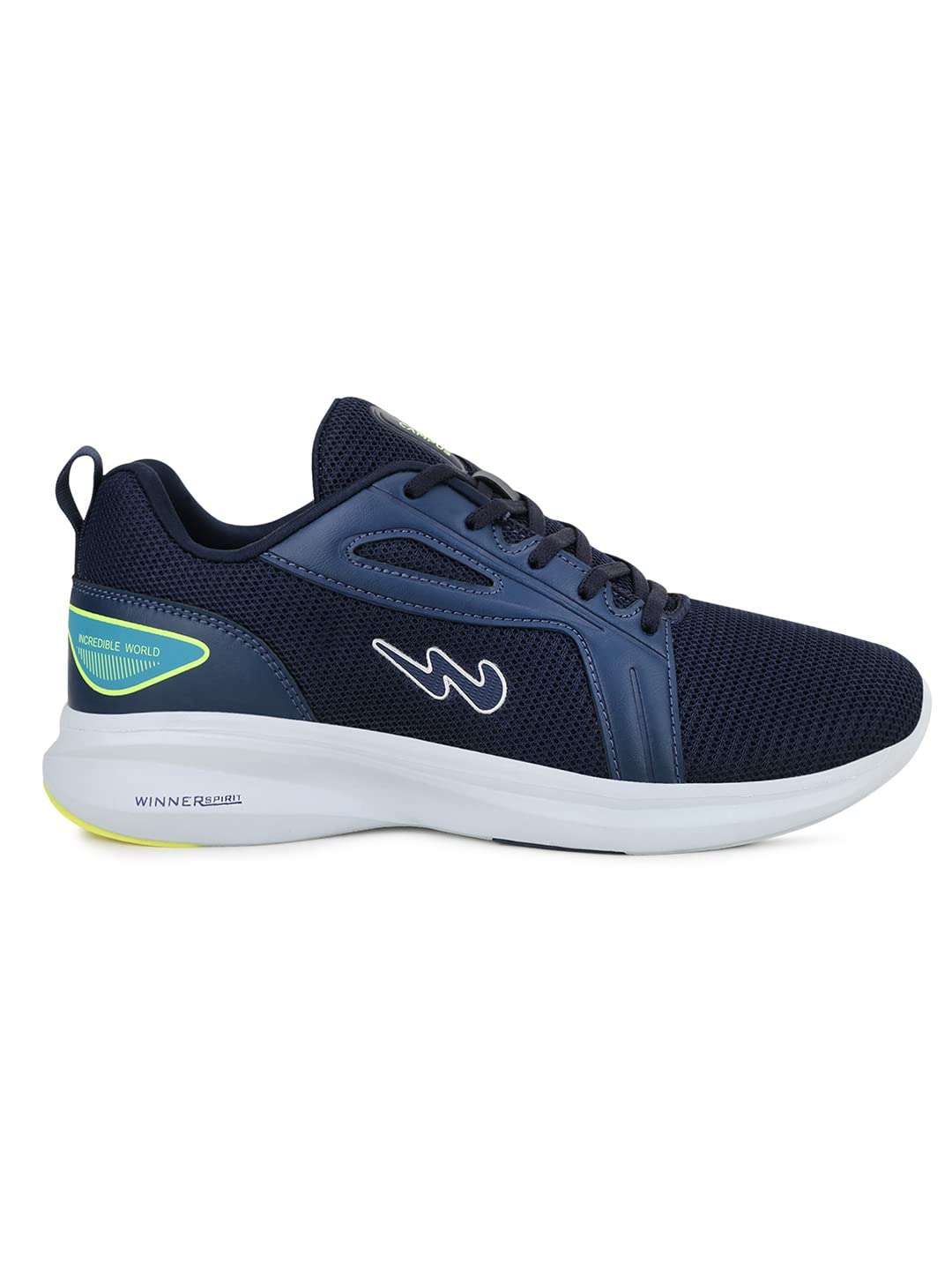 Campus Men's MAGNITE Navy/T.Blue Running Shoes 8-UK/India 3