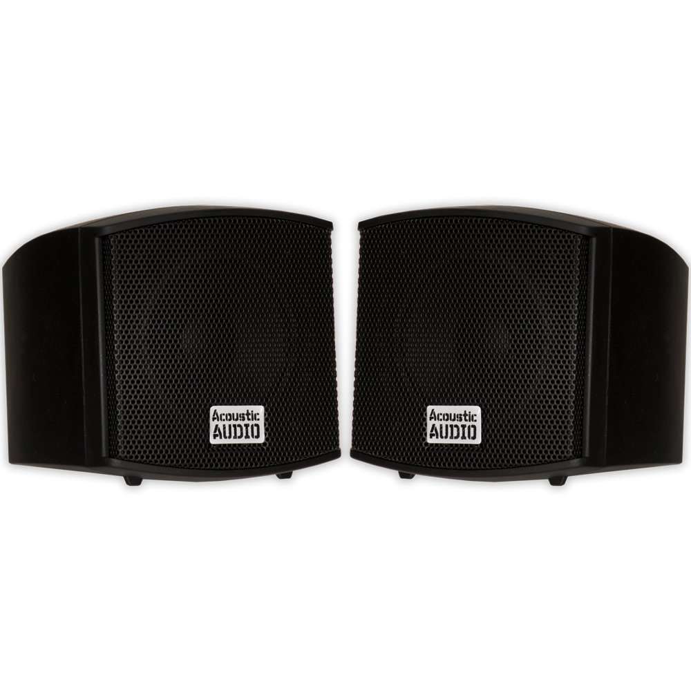 Acoustic Audio AA321B and AA40CB Indoor Speakers Home Theater 3 Speaker Set 2