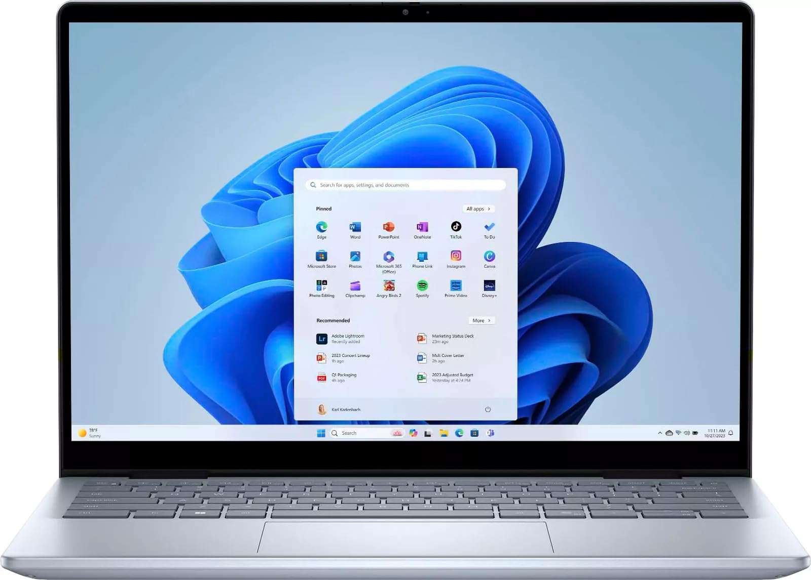 DELL Inspiron 14 7440 2-in-1 Laptop 14" FHD+ Anti-Glare Touchscreen Intel 10-core Core 7 150U Processor 64GB RAM 1TB SSD Backlit FHD Camera ExpressCharge MaxxAudio Pro Win11 Blue 4