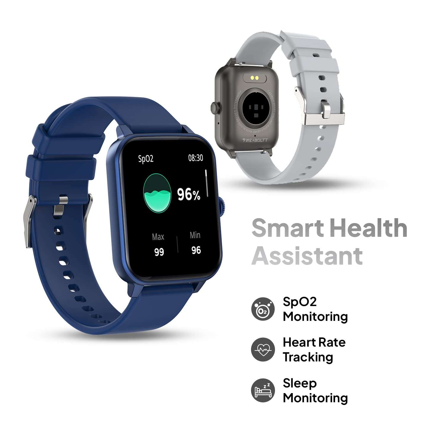 Fire-Boltt Falcon 1.83" Bluetooth Calling Smartwatch, 100+ Sports Modes, Built in Mic & Speaker, IP67 Rating Water Resistant 6