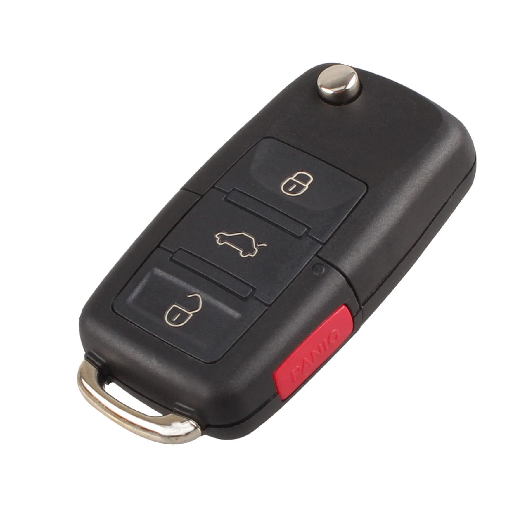 BFBFBFB BINFHONG Silicone Flip Key Fob Remote Cover Case Protector Holder Keyless Entry Fit for VW Volkswagen Remote Key Fob Shell 4