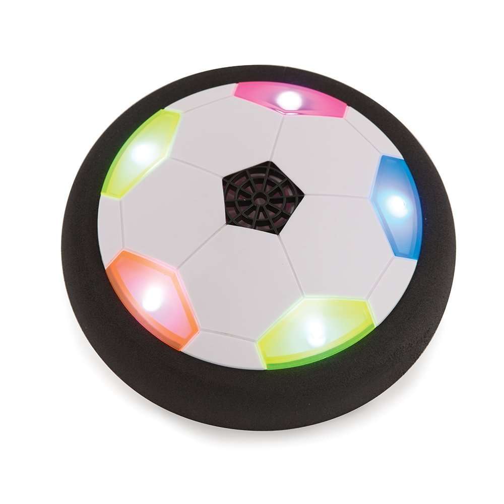 Air Power Ultraglow Soccer Disk - Glowing Floor Hockey, Hover Toy Sport Kickball Game by Can You Imagine 2
