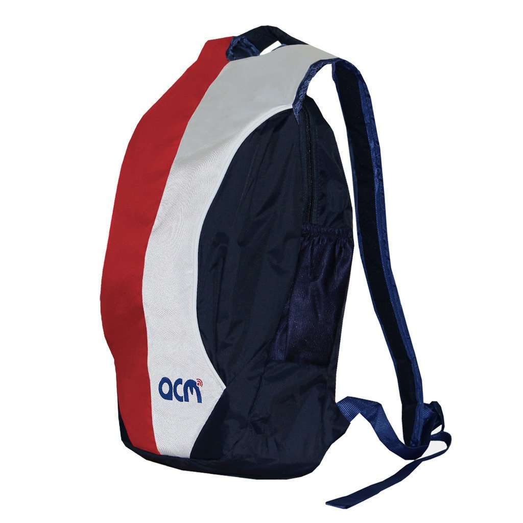 Acm Laptop Backpack Padded Bag Compatible with Micromax Canvas Laptab Lt666 10.1" Laptop Red 5