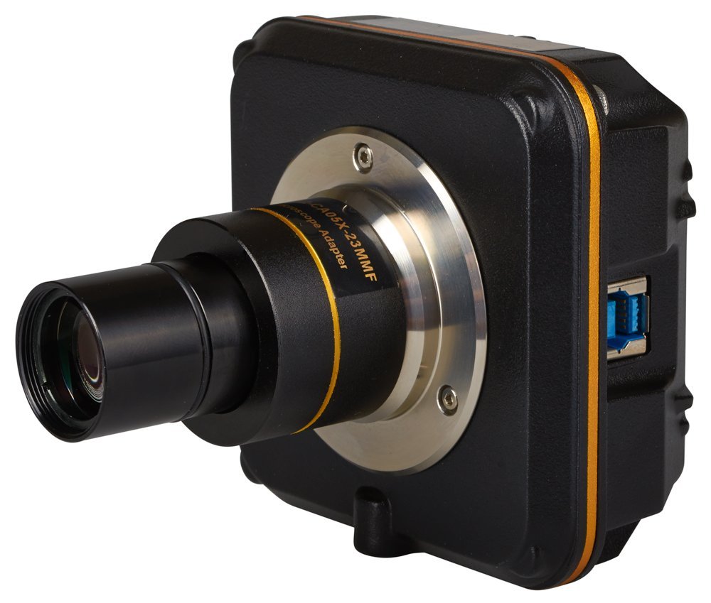 Summit SK2-3.1X - 3.1MP - Digital USB 2.0 Microscope Camera - PC/MAC Compatible - Image Capture Software - Measuring Software (PC only) - C-Mount - 23mm Eyepiece Adapter 4