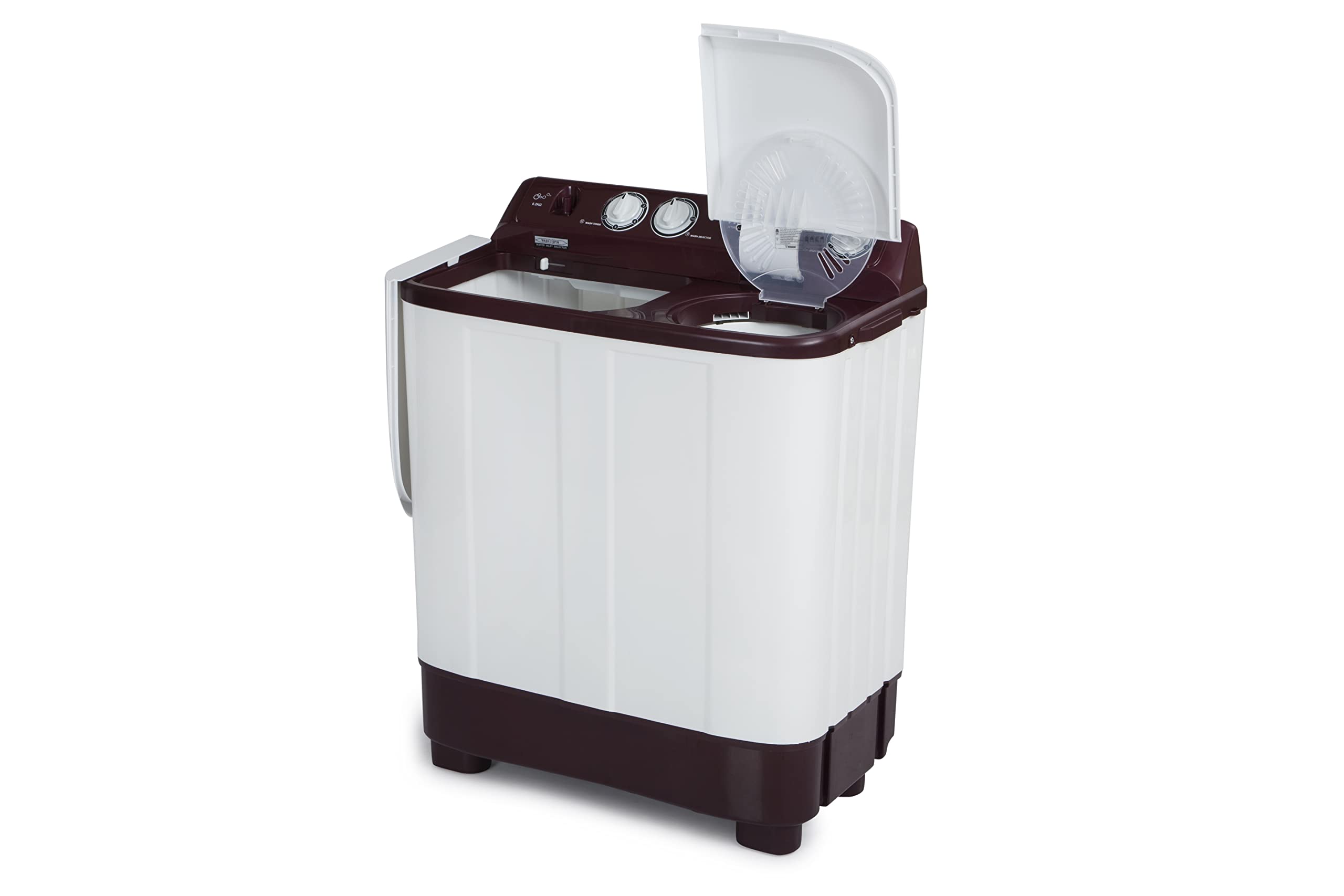 Haier 7 Kg 5 Star Rating Semi Automatic Top load Washing Machine (HTW70-1187BON, White) 4