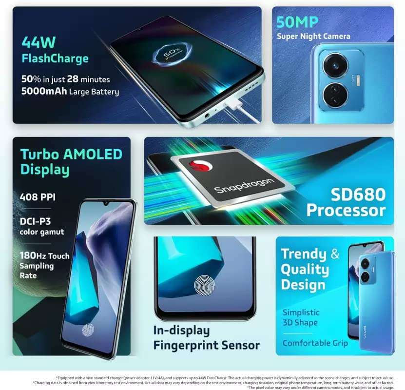 Vivo T1 44w Starry Sky (6+128GB) 2