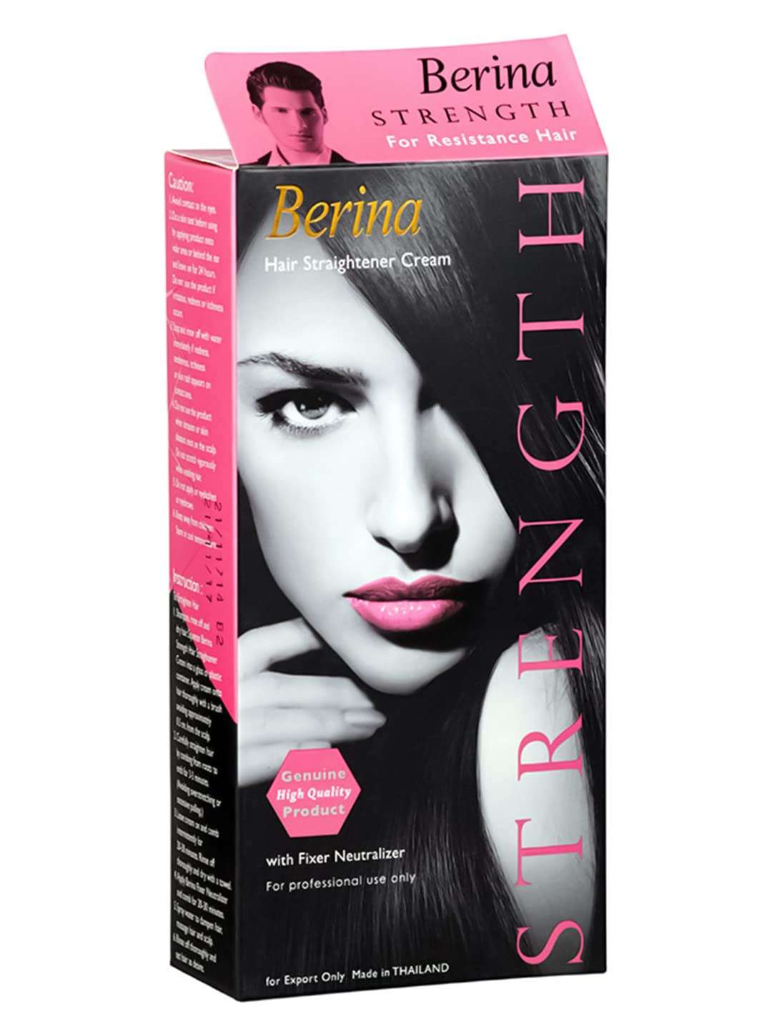 Berina Hair Straightener Cream Professional Salon Hair Straightener with Neutralising Cream | Suitable for All Hair Types | for Both Men & Women (Berina Hair Straightener Cream, 110gm Pack of 3) 3