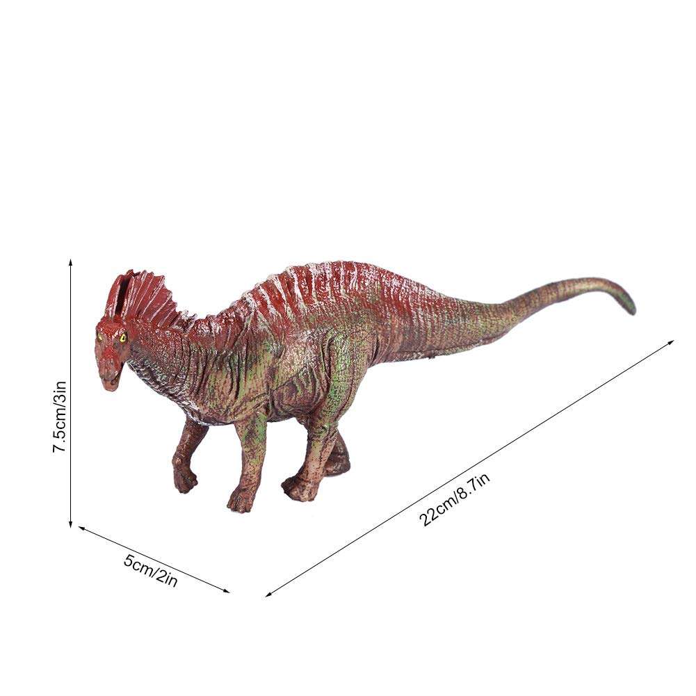 Dinosaur Toy, Dinosaur Model Toy, Children Toy Plastic for Home Science Project Prop Office Collection(red) 5