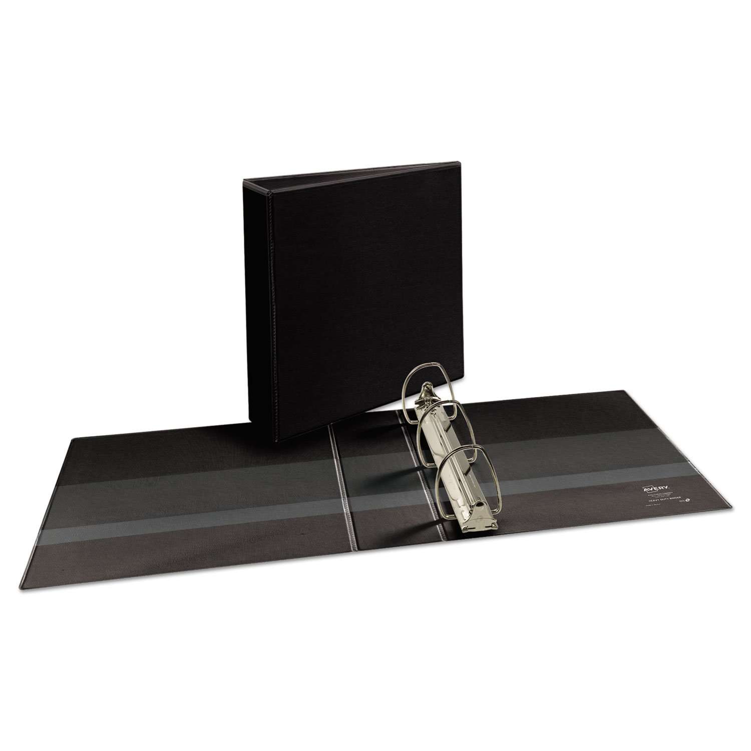 Avery 09700 Slant-Ring View Binder, 3-Inch Capacity, 11-Inch x8-1/2-Inch , Black 4