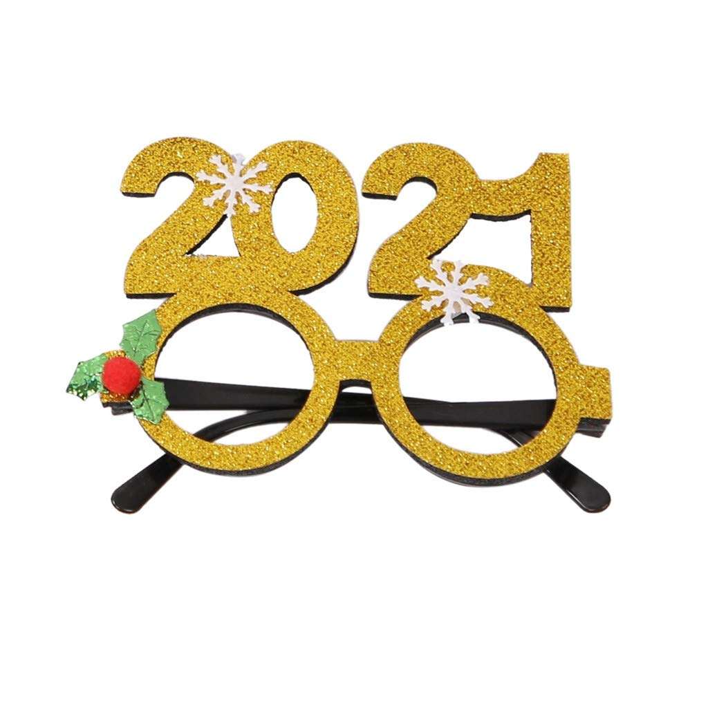 Fammison Holiday Glasses Christmas Party Glasses Frames with Designs for Christmas Parties,Holiday Favors 1