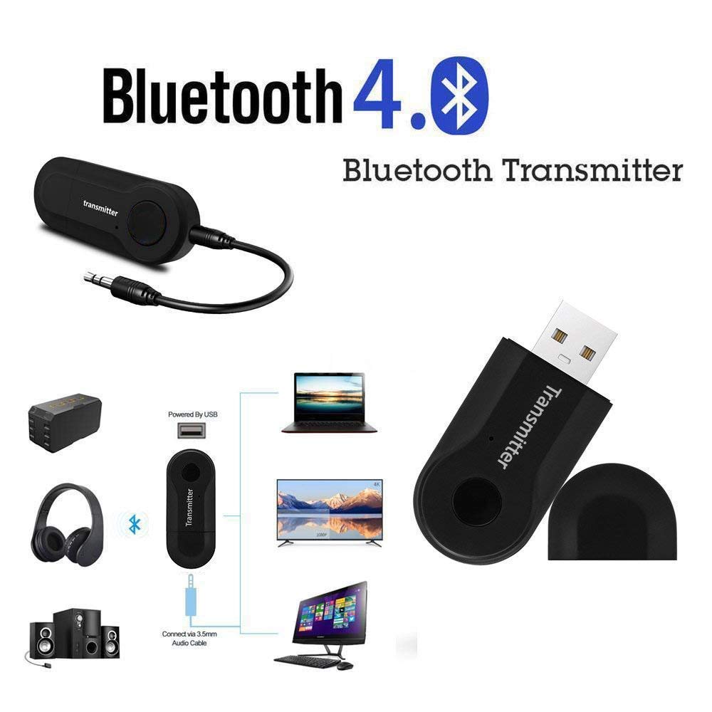 Mabron Wireless Bluetooth 4.0 Transtter BT400 Stereo Audio Music Adapter for MP4, TV, PC and DVD Car Player 4