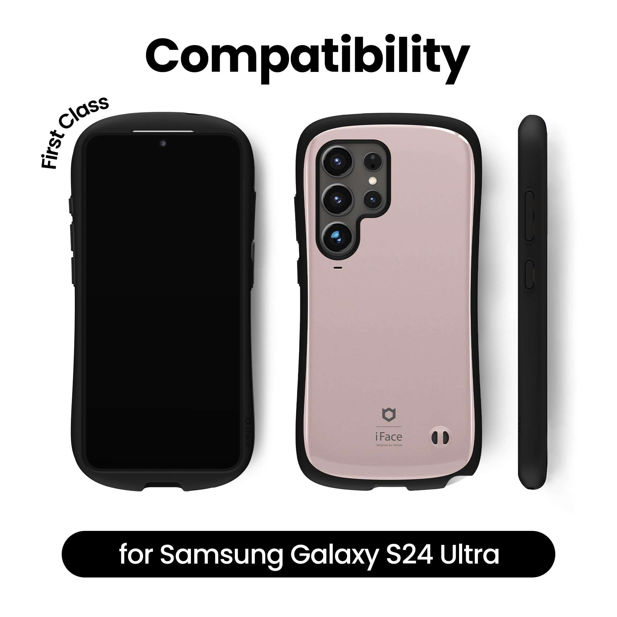 Samsung Galaxy S24 Ultra First Class Case [Rose Gold] + Samsung Galaxy Buds 2 Pro Case [Rose Gold] Bundle 3