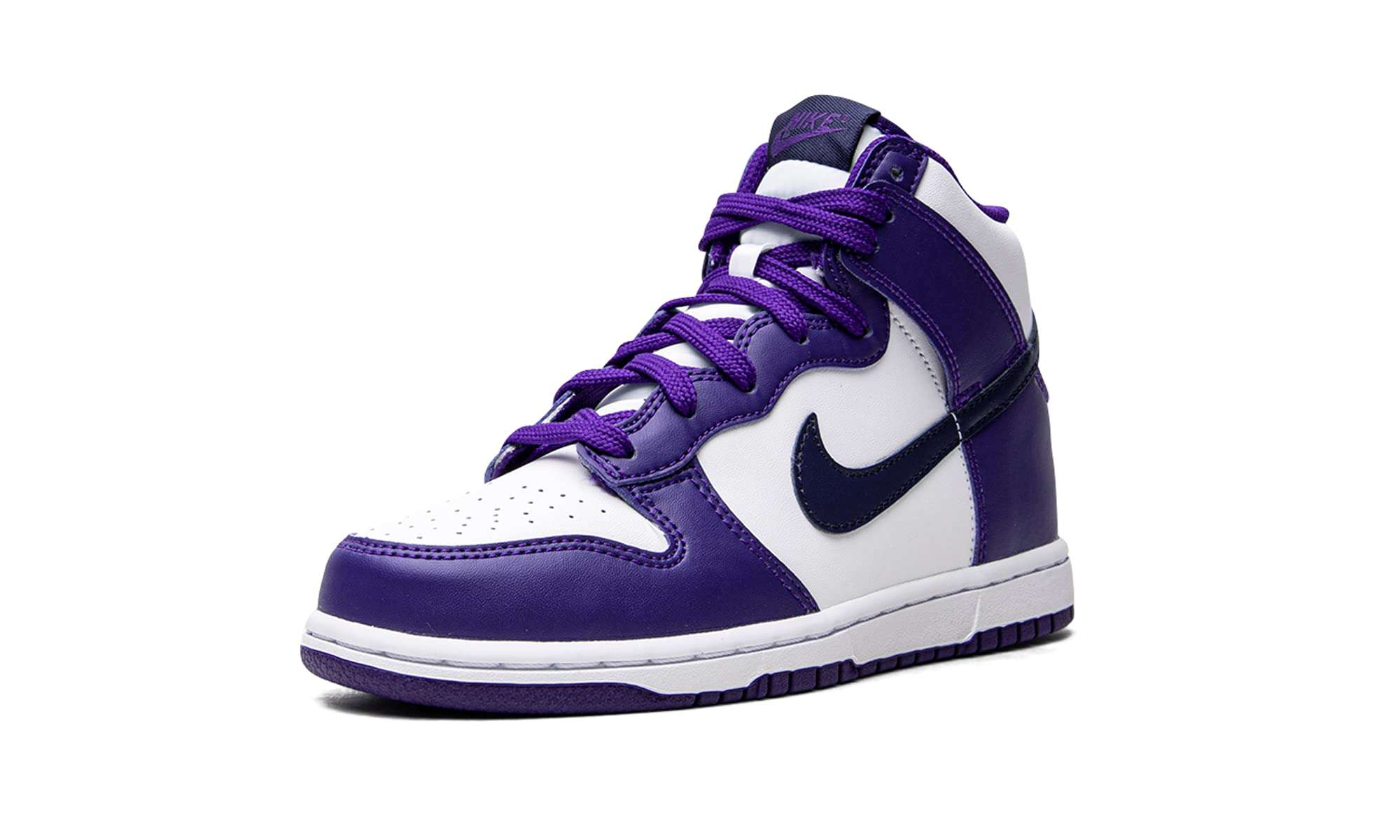 Nike Preschool Dunk HI (PS) DH9753 100 - Size 11C, Sail/University Blue-white-bla, 11 Little Kid 5