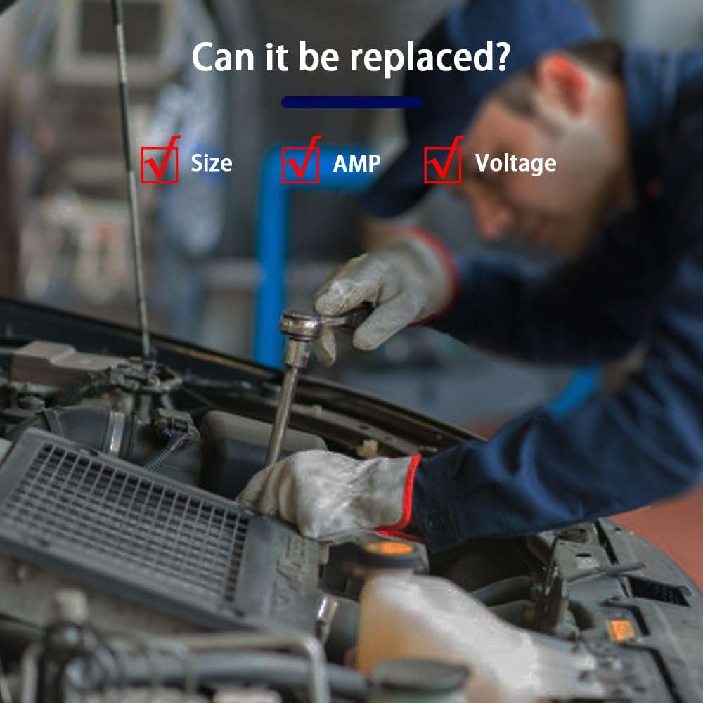 INDPROD 36Pcs Car Fuses Assortment Kit, Blade Fuses Automotive, Standard Car Fuses (5A/7.5A/10A/15A/20A/25A/30A/35A/40A), Automotive Replacement Fuses Assortment Kit for Car, RV, Truck, SUV, Boat 5