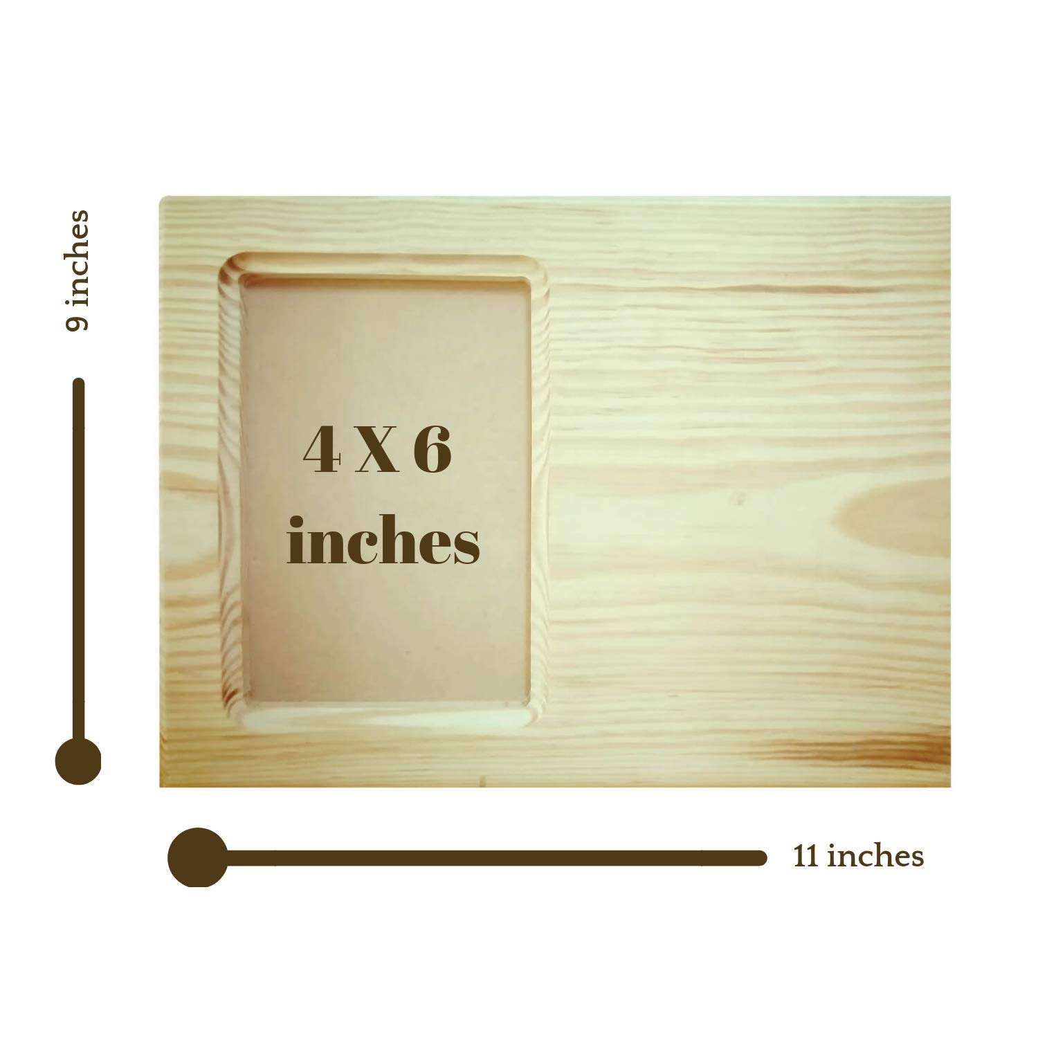 Giftsmate Valentine Gifts for Girlfriend Boyfriend Husband Wife I Will Love You Forever for The Rest of My Life Engraved Wooden Photo Frame Plaque 3