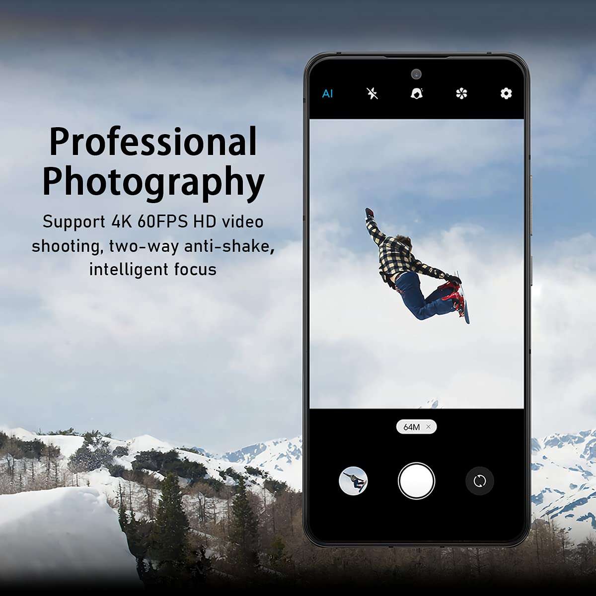 Vertu iVERTU 5G Unlocked Android Smartphone, Calf Leather Craft (Black) 3