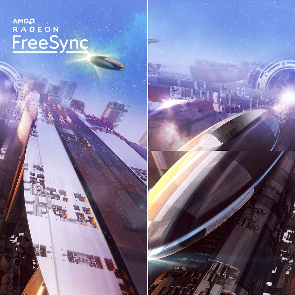 Acer Nitro XZ242Q Sbmiiphx 23.6" 1500R Curved Zero-Frame Full HD (1920 x 1080) Gaming Monitor | AMD FreeSync | 144Hz | 1ms (VRB) | 95% sRGB (1 x Display Port & 2 x HDMI Ports) 2