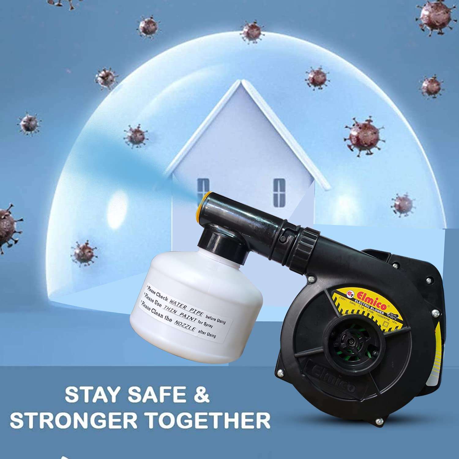 Elmico 700W Portable Sprayer/Sprayer Portable Disinfection Machine for Aerial Fumigation/Sprayer (Aerial Disinfectant) 2