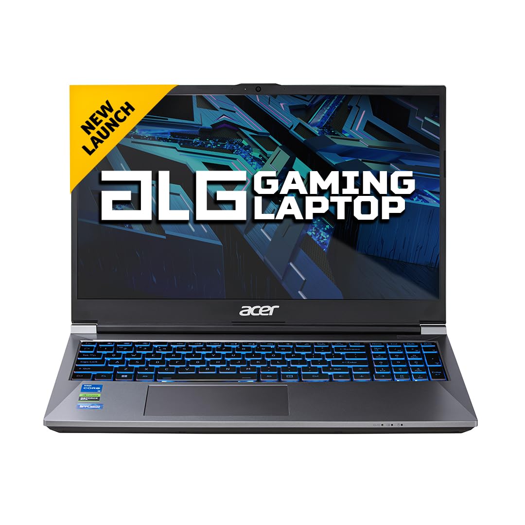 Acer ALG 12th Gen Intel Core i5 Gaming Laptop (16GB RAM/512GB SSD/4GB RTX 2050 Graphics/60Hz/Win11Home/Wifi 6) AL15G-52, 39.62cm (15.6 inch) FHD Display, Premium Metal Body, Steel Gray, 1.59KG 1