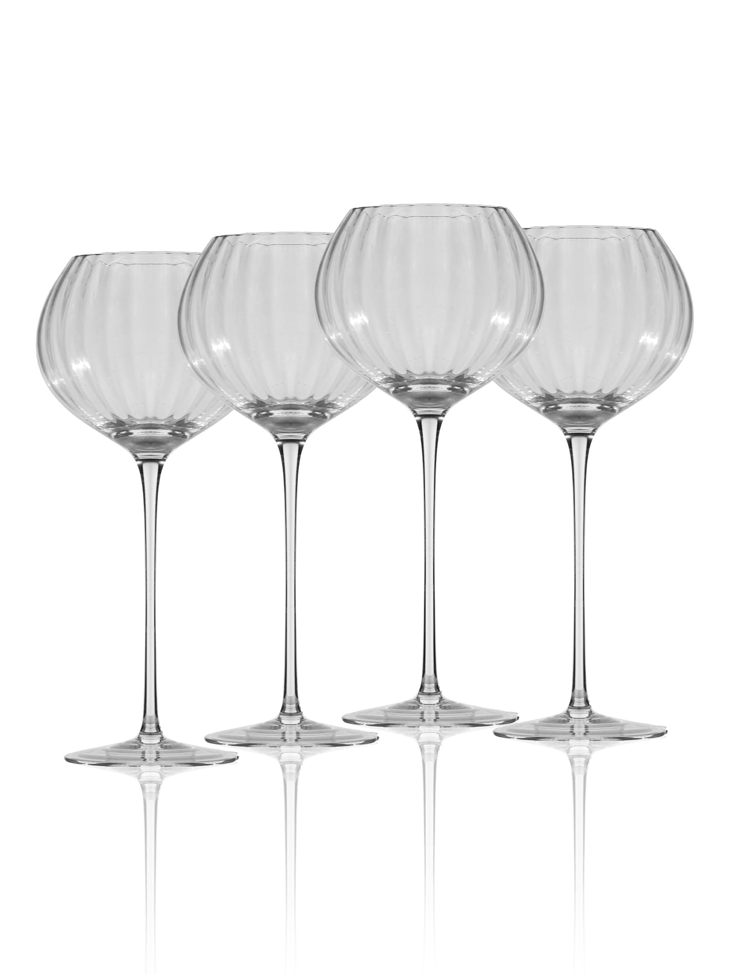Trovea's Classic Wine Glass - German Crystal (4) 4