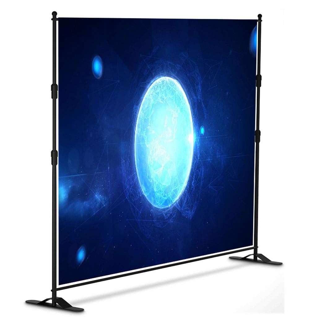 TBGFPO 10 x 8 ft Adjustable Background Stand Kit, Portable Photography Trade Show Photo Booth Background for Parties with Carrying Bag