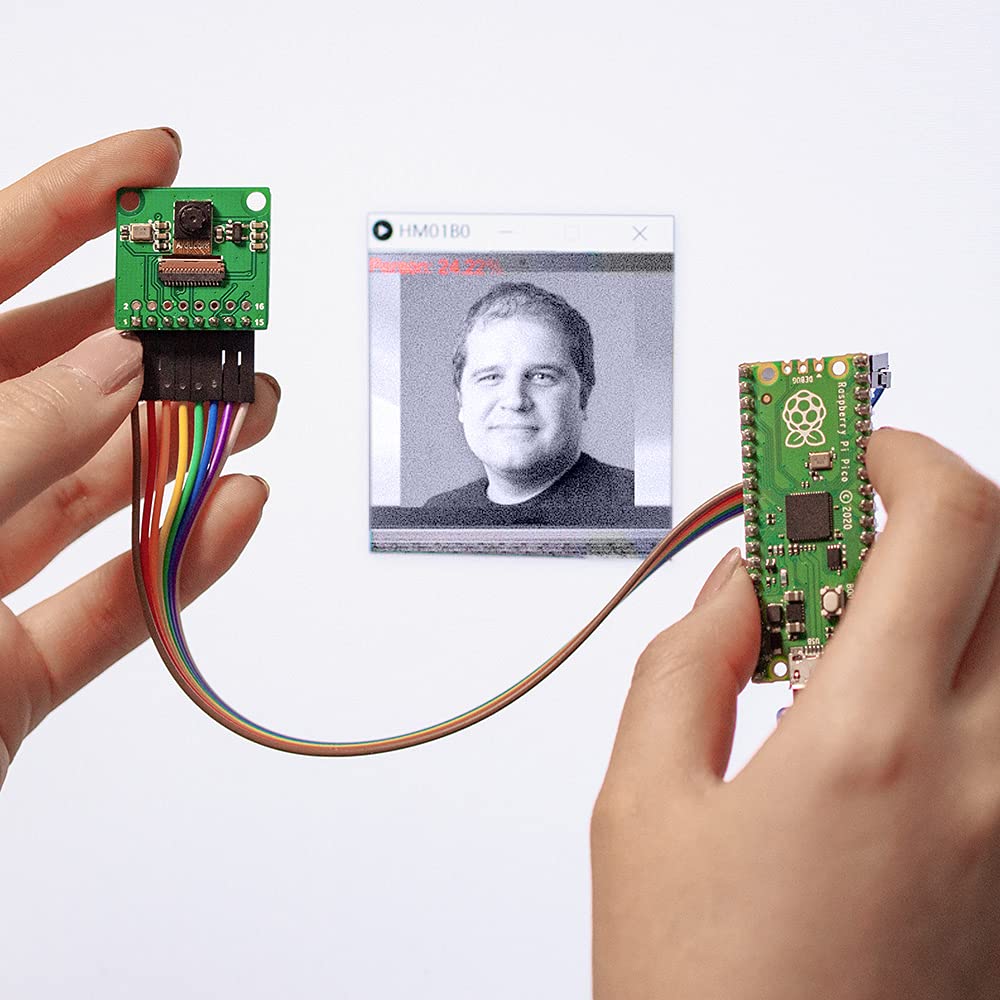 Arducam for Raspberry Pi Pico Camera, HM01B0 Monochrome QVGA Camera Module 5