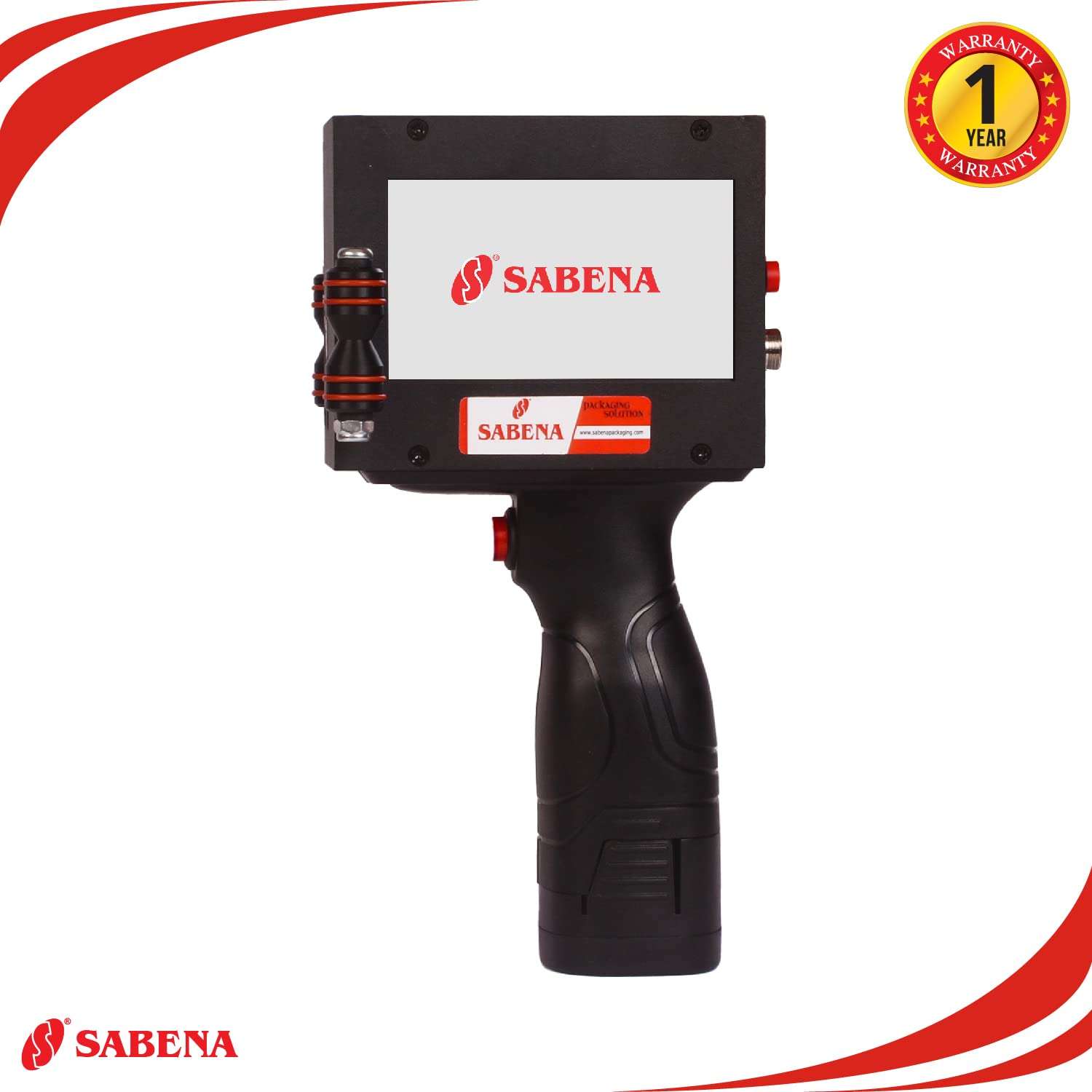 SABENA Portable Handheld Printer with 3.5 inch Touch Screen, Hand Held Inkjet and Ink Cartridge-Coding Machine for Label Barcode Variable Data etc Multi Languages Support (INKJET PRINTER) 6