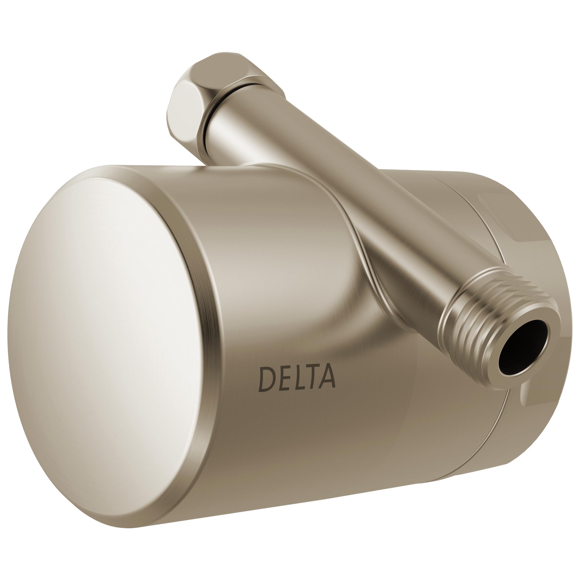 Delta Faucet Clarifi Standard Shower Filter Attachment with Filter, Shower Water Filter, Shower Head Filter, Spotshield Nickel 7SF100-SN
