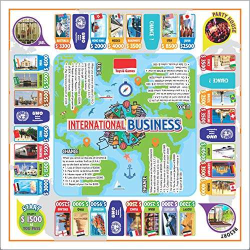 Akrobo International Business Family Board Game, Multicolour 4