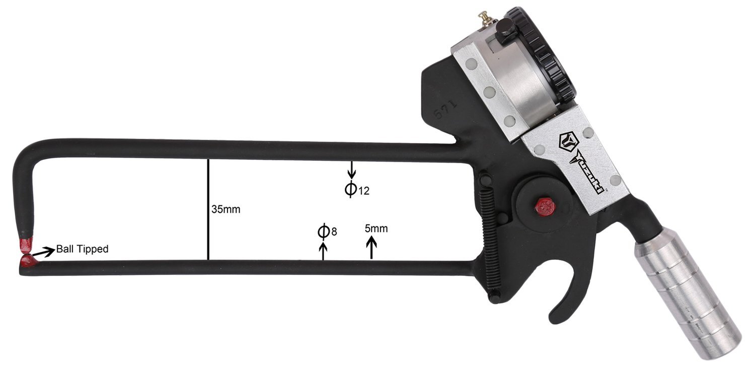 YUZUKI? External Dial Caliper Gauge Pistol Type 571 4