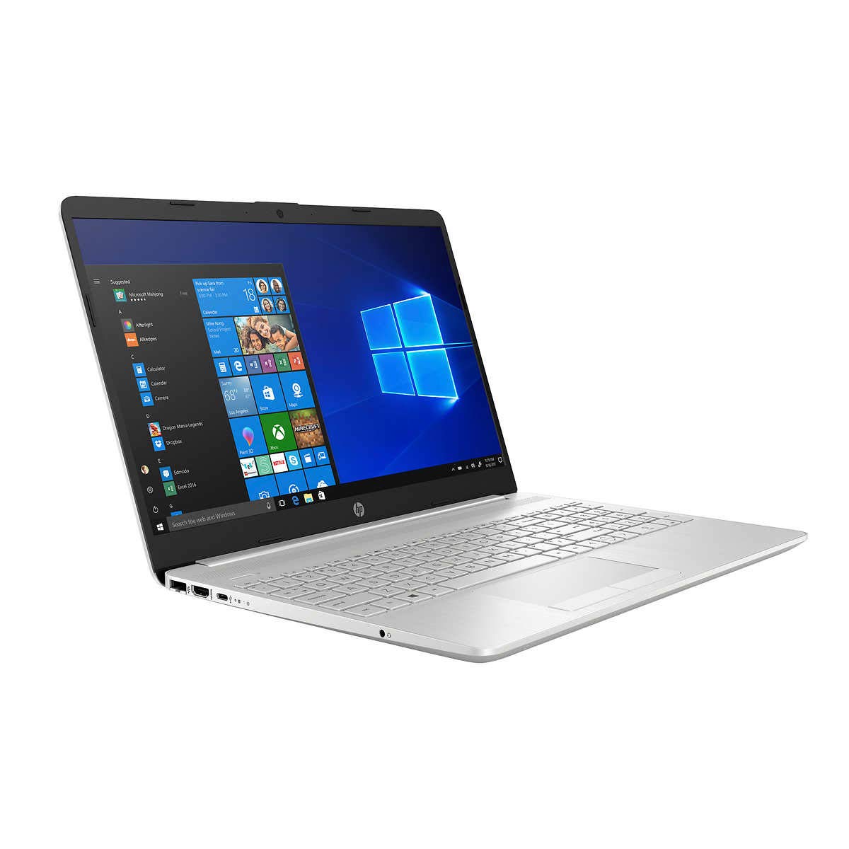 HP 15-DW300 Laptop 2022 New, 15.6" FHD IPS Display, Intel i5-1135G7 4-Core, Iris Xe Graphics, 32GB DDR4, 2TB SSD, Backlit Keyboard, Wi-Fi 5, Card Reader, Win10 Pro, COU 32GB USB 2