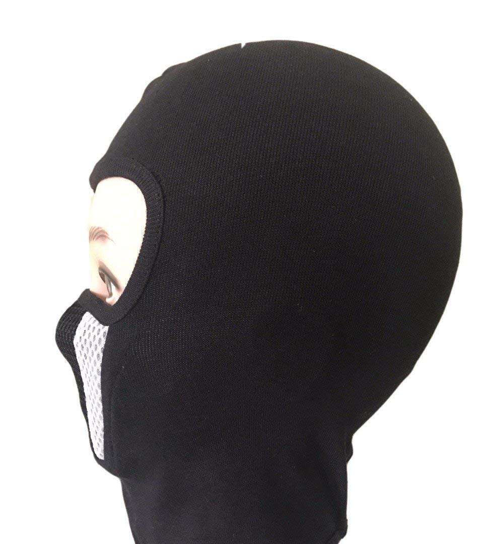 Prokick Bacteria Protecion Full Face Cover Mask - Black 3