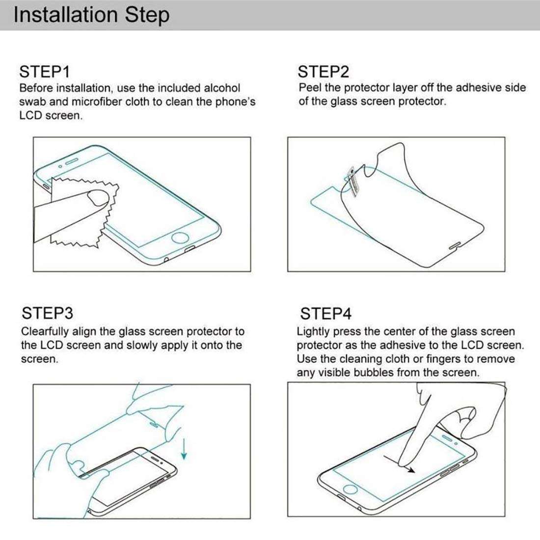 Casotec Hammer Proof Impossible Film Screen Protector [Not a Tempered Glass] Screen Guard for Apple iPhone 12 Mini (Front & Back) 6
