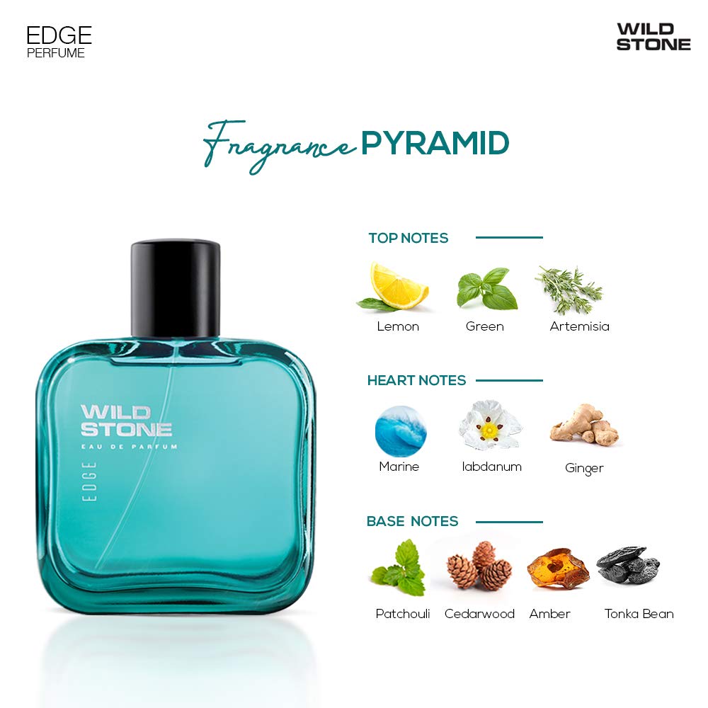 Wild Stone 2 Edge and 1 Ultra Sensual Perfume for men,100 ml each(Pack of 3) 4